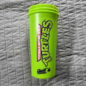 Teenage Mutant Ninja Turtles x Ghost Blender Bottle Shaker TMNT Cup No lid